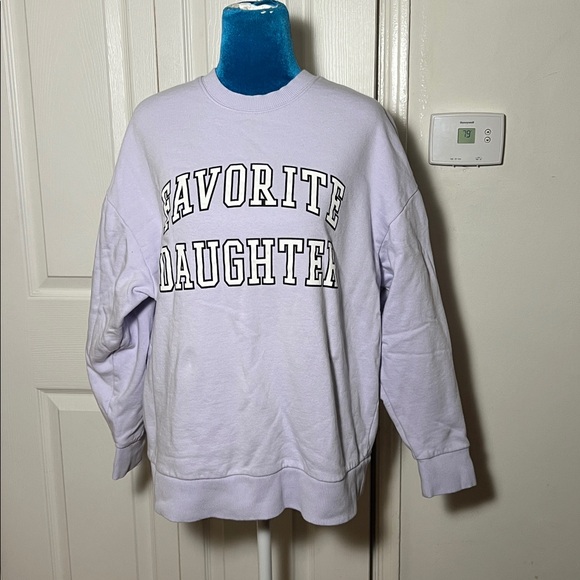 Favorite Daughter Collegiate varsity Crew Sweatshirt Women’s Small - Picture 3 of 7